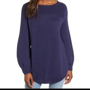Caslon Bishop Sleeve Sweater Tunic
BLUE SZ Small